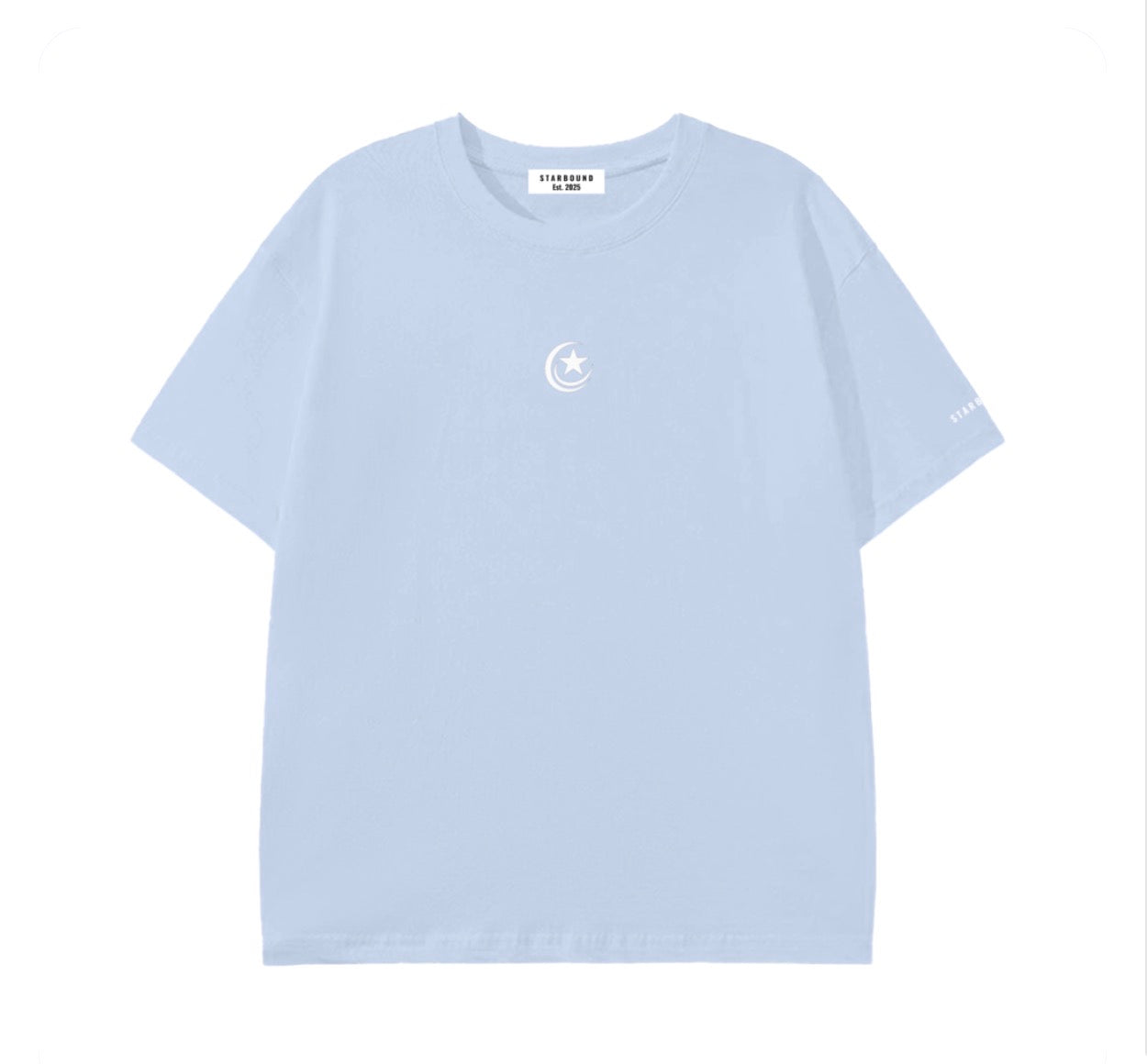Starbound Core Tee – Ice Blue