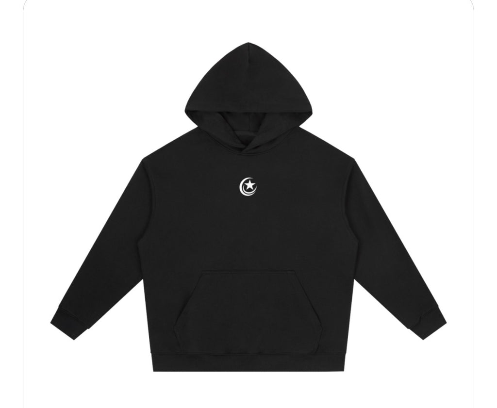 Starbound Core Hoodie – Midnight Black