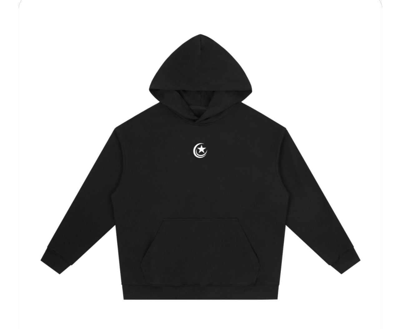 Starbound Core Hoodie – Midnight Black