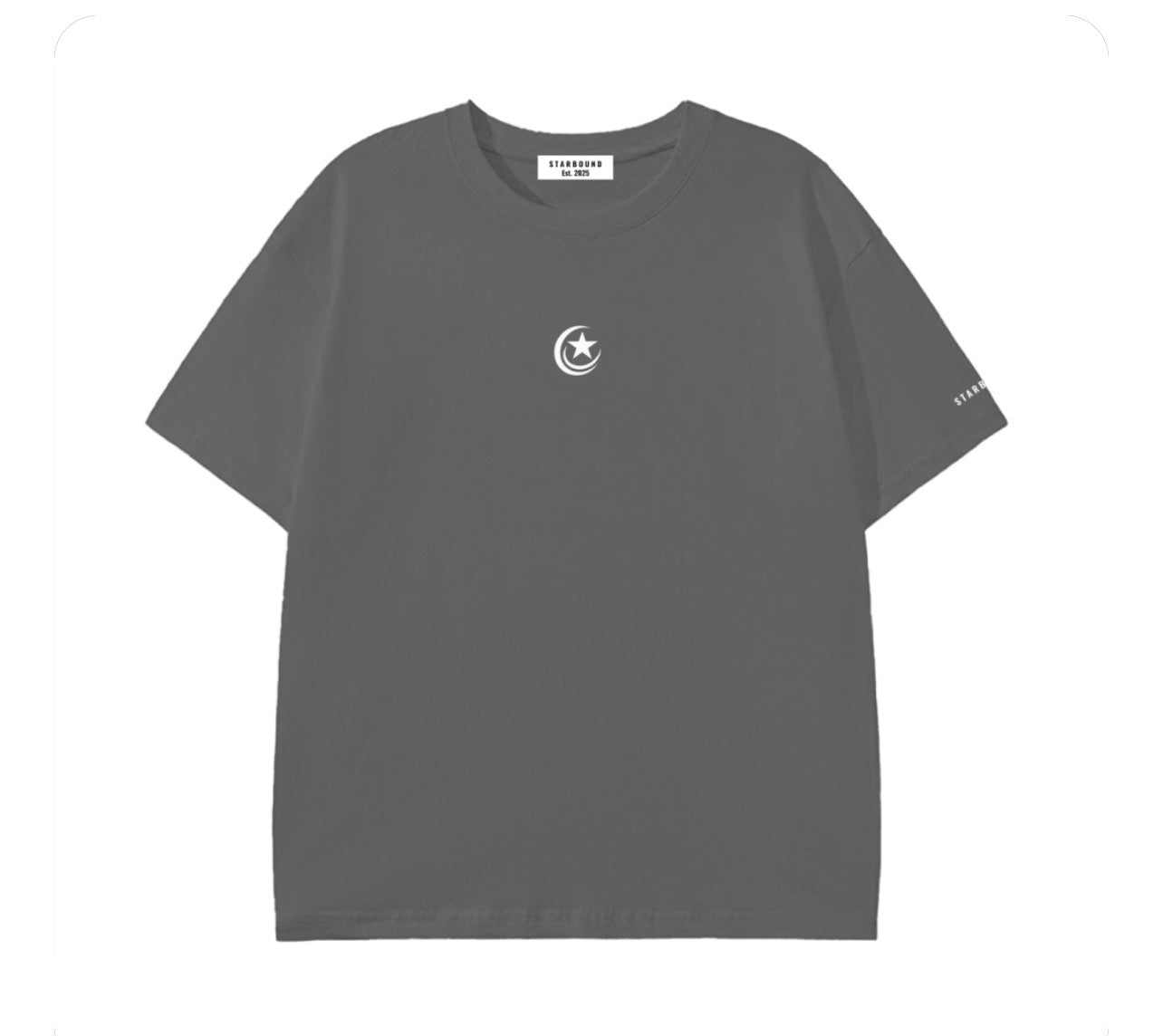 Starbound Core Tee – Stone Grey