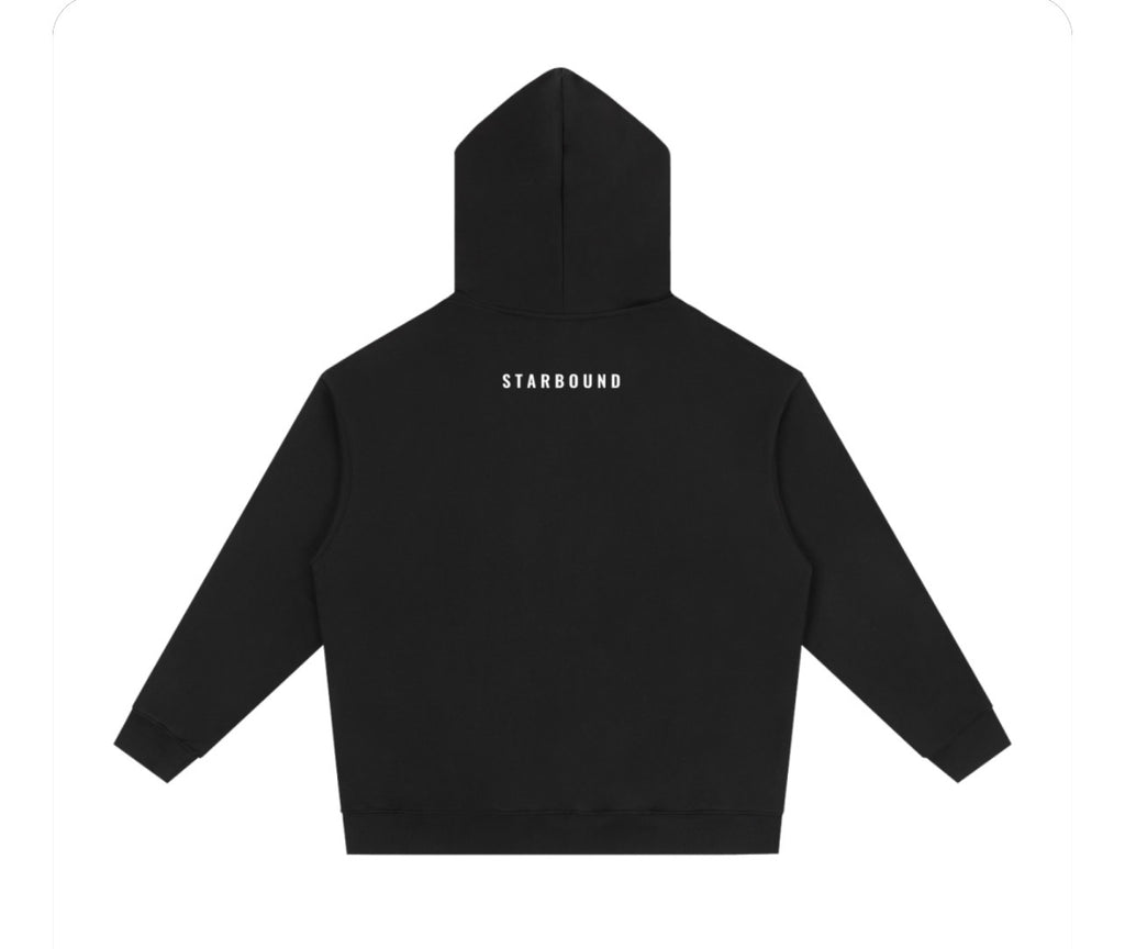 Starbound Core Hoodie – Midnight Black